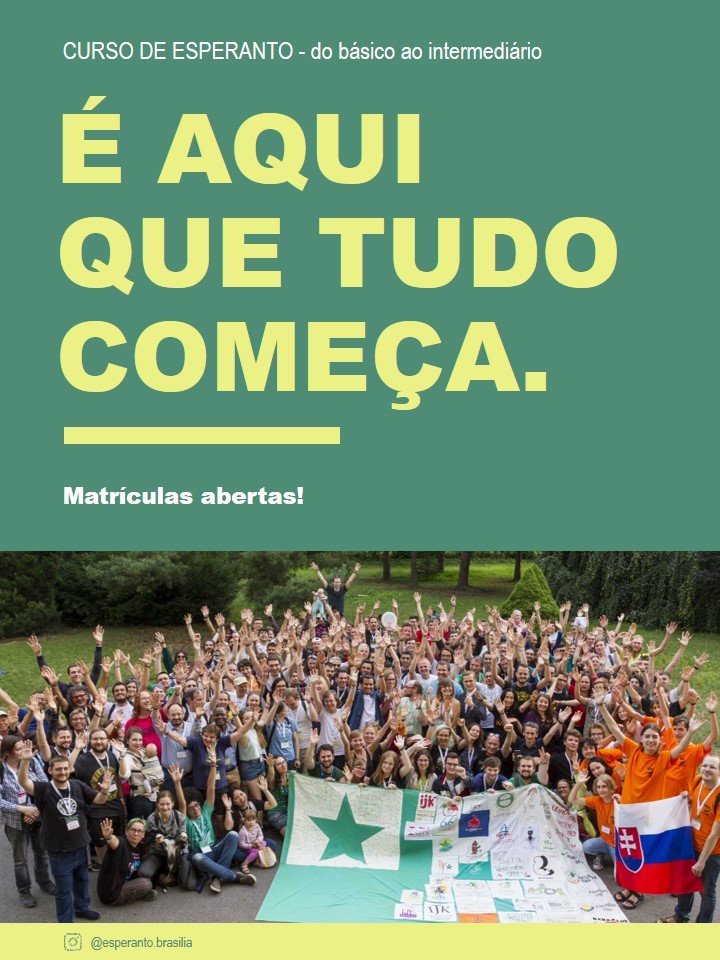 Curso de Esperanto na ABE 2026.